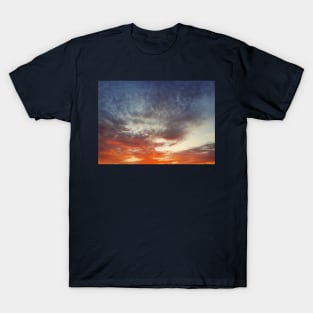 sunset cloudscape scene T-Shirt